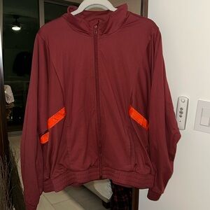 Adidas x Zoe Saldana Womens Athletic Training Track Jacket 2XL